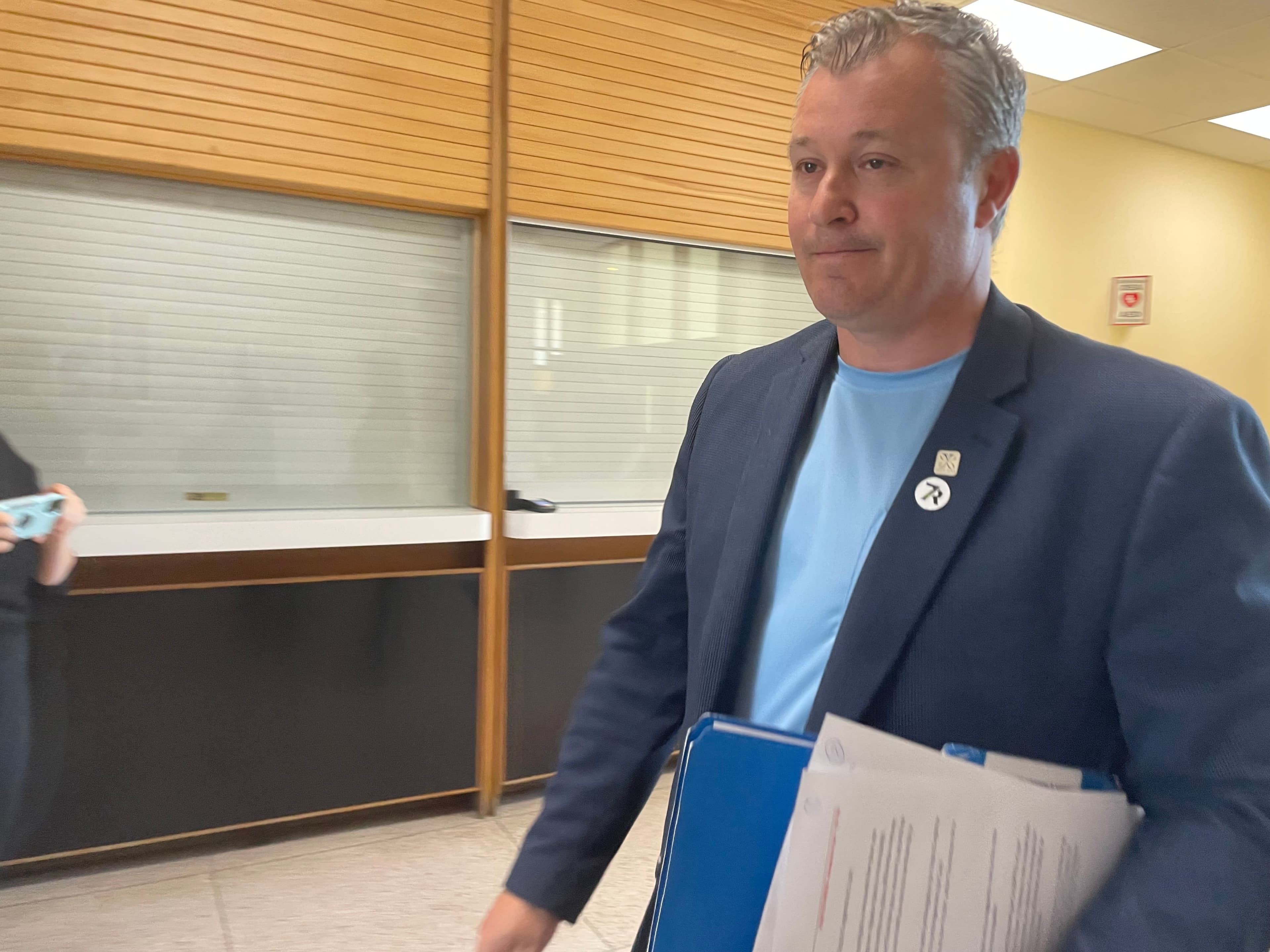 Le maire de Sept-Îles, Steeve Beaupré.