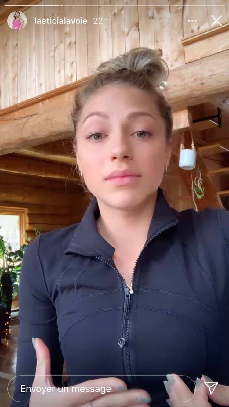 Capture d'écran Instagram