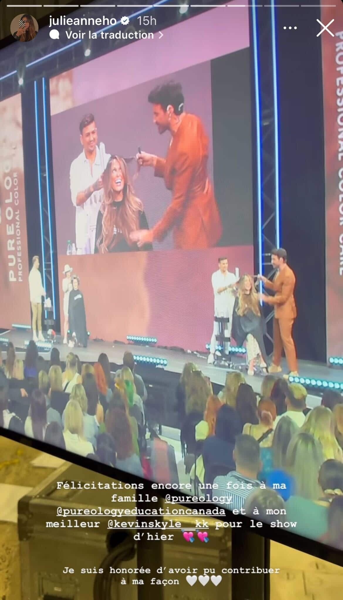 STORY INSTAGRAM / JULIE-ANNE HO