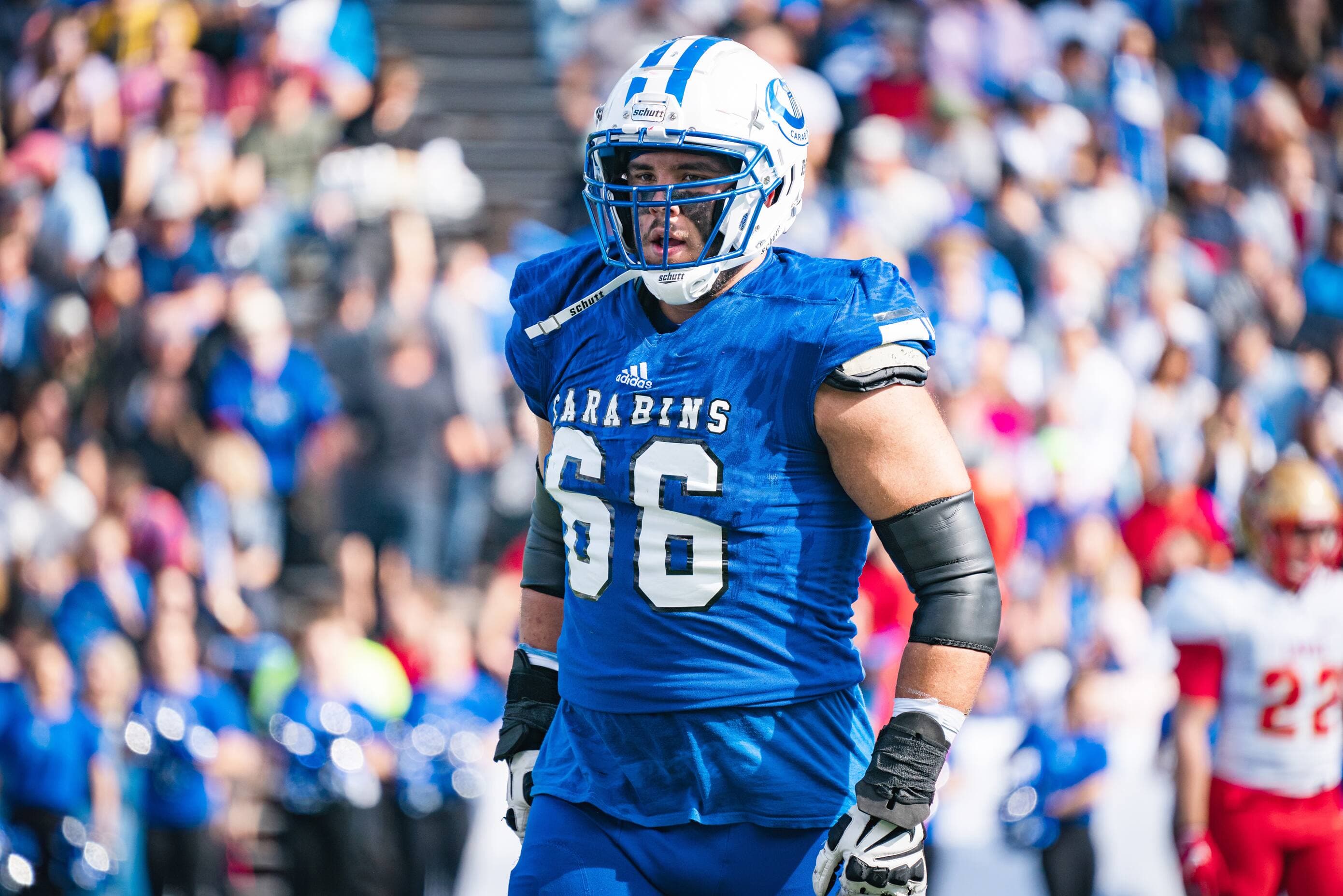 Pendant quatre ans, Danny Maciocia a dirigé Pier-Olivier Lestage avec les Carabins.