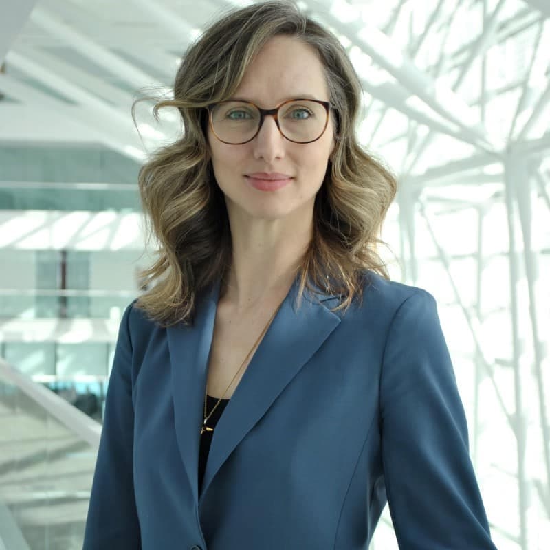 Kate Monfette, porte-parole de la CDPQ