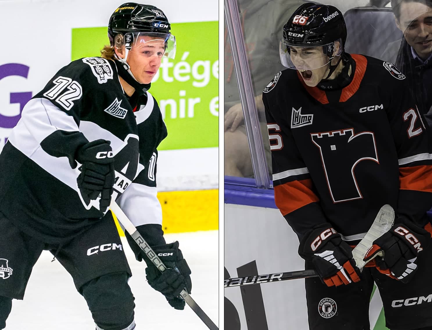 Xavier Villeneuve et Maddox Dagenais sont les deux meilleurs espoirs québécois pour la séance de sélection de vendredi.