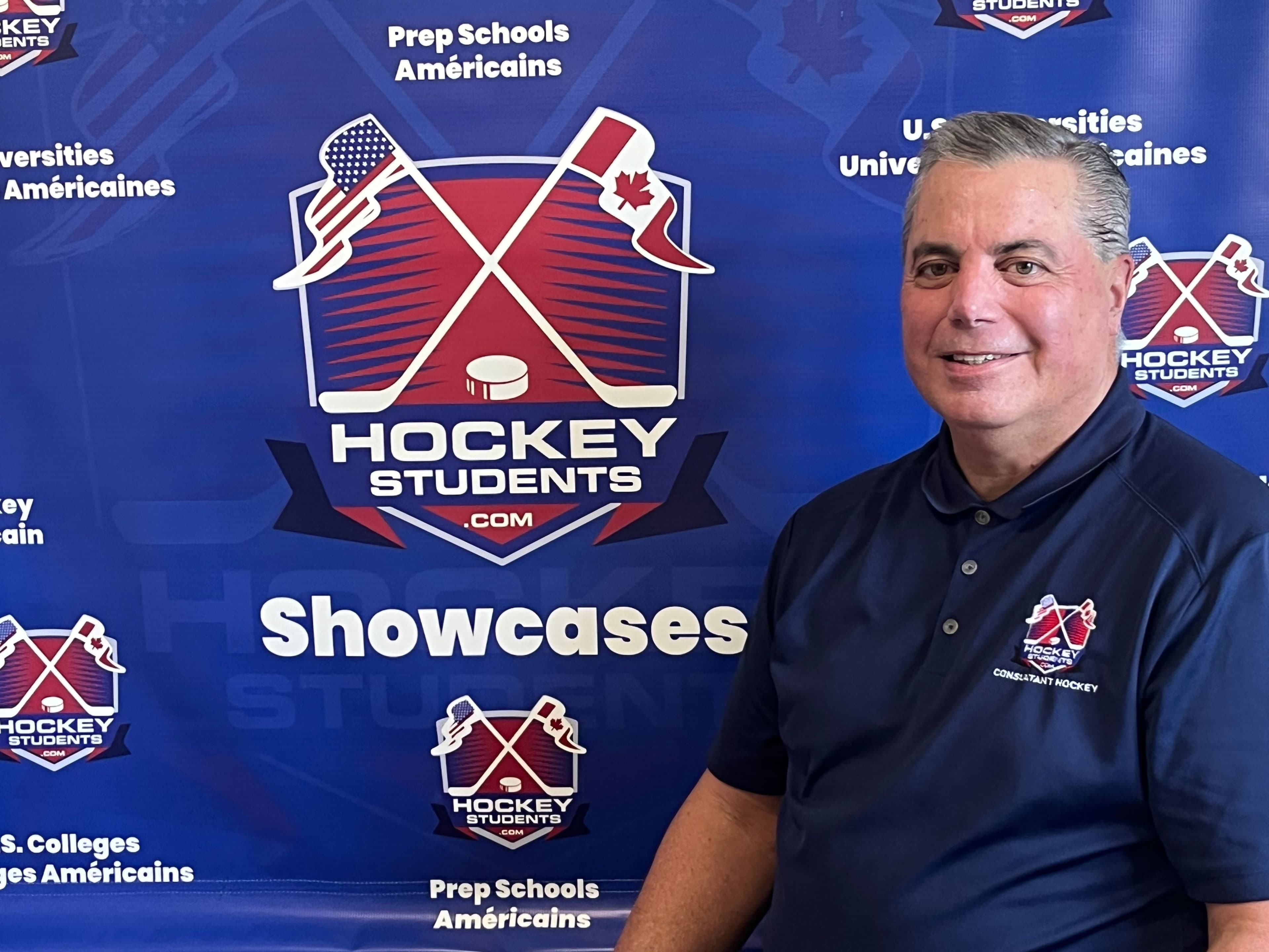 Sylvain Hallé est le président de Hockey Students, un service de placement pour les étudiants athlètes québécois qui veulent poursuivre leurs études dans les «prep schools» américaines, dans des équipes de hockey junior américaines et dans les universités américaines. Il fait partie des organisateurs d’un «combine» qui se tiendra à Terrebonne, du 14 au 16 juin 2024.