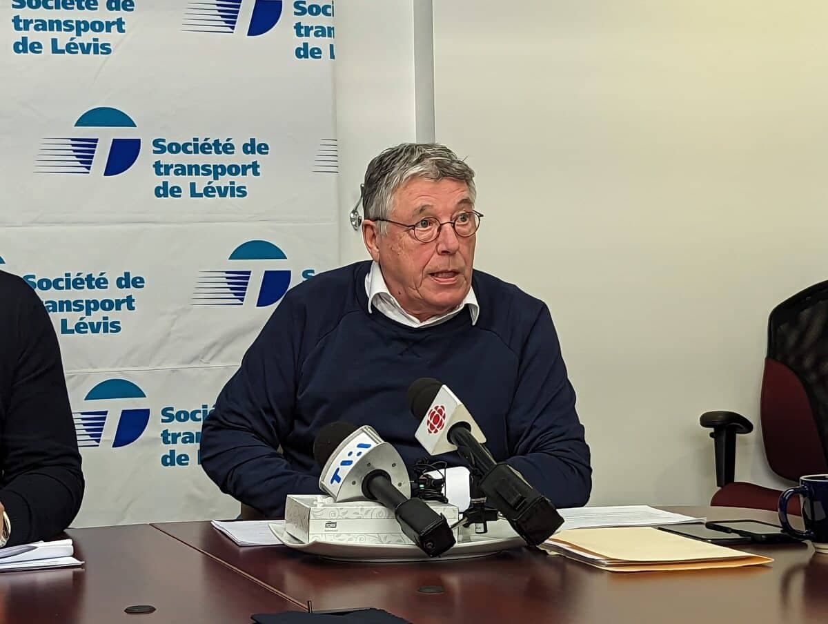 Michel Party, vice-président de la STLévis