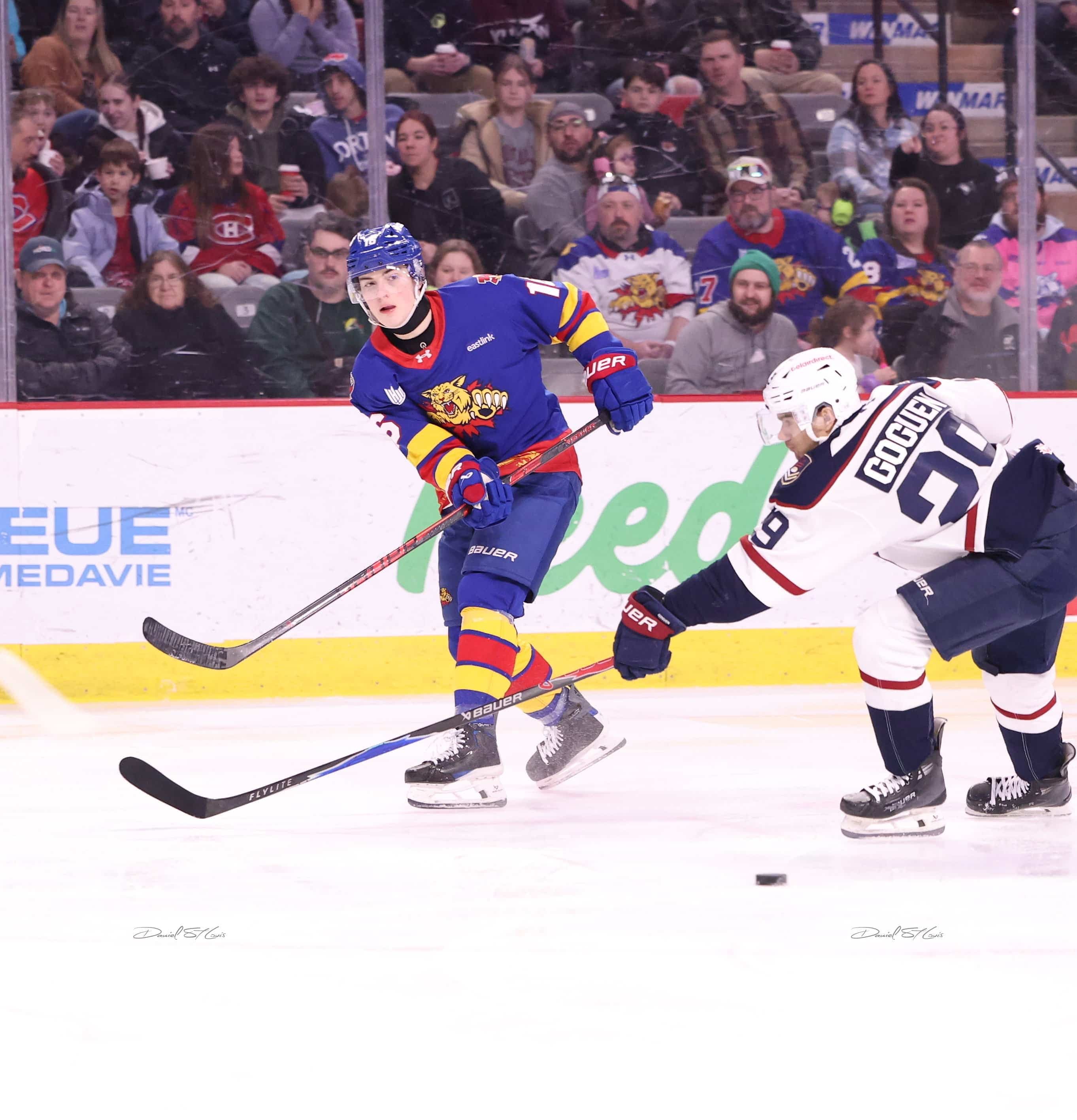 Tommy Bleyl des Wildcats de Moncton.