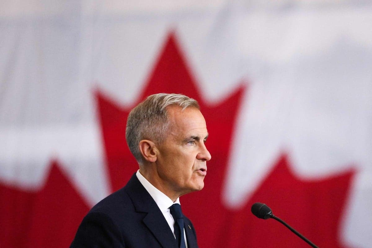 Le premier ministre du Canada, Mark Carney.