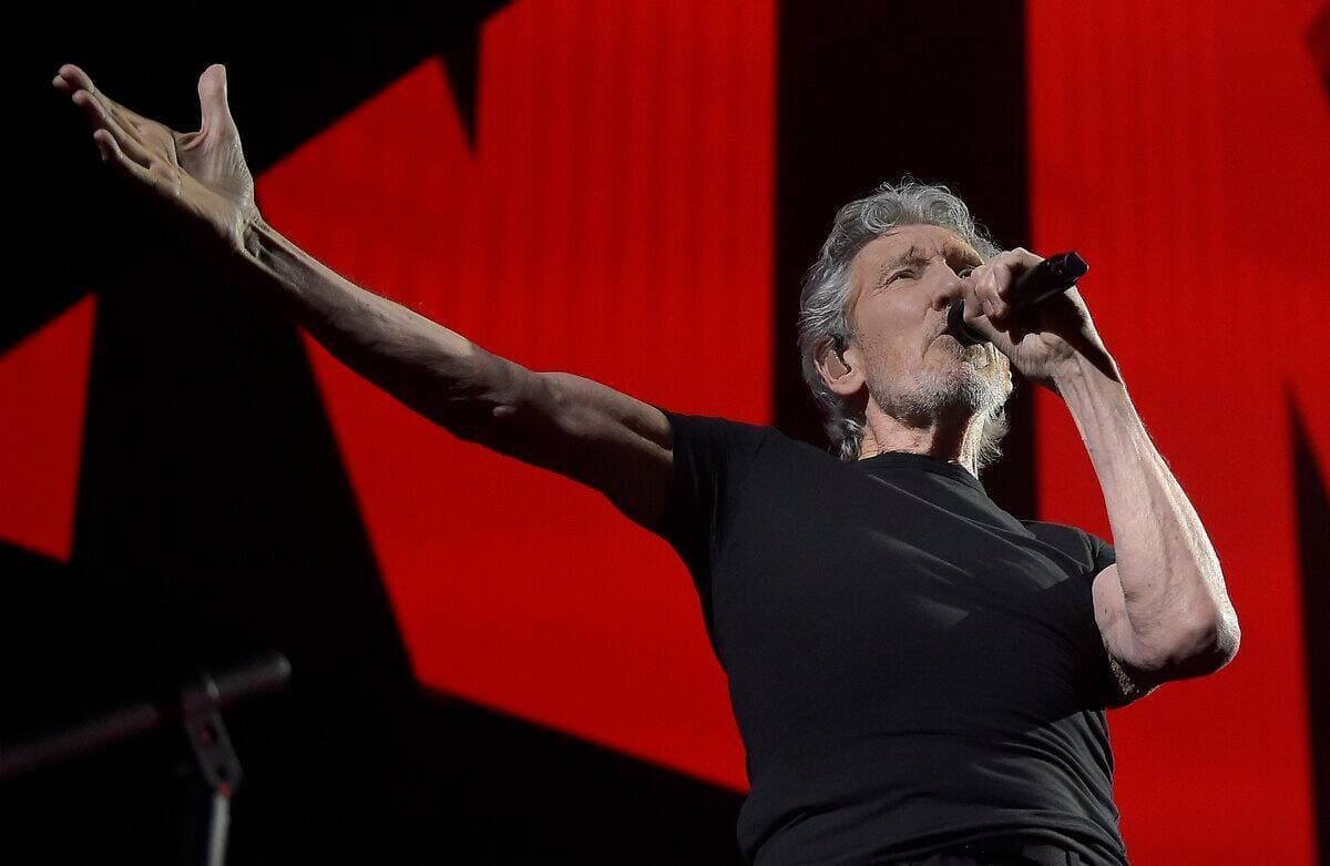 Roger Waters en spectacle au Centre Videotron de Québec le le 17 juillet 2022.