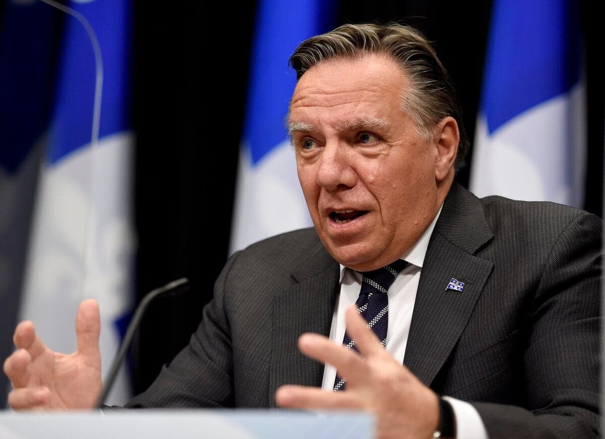 Le premier ministre du Québec, François Legault.