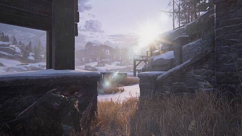 Je trouvais le soleil beau ici.