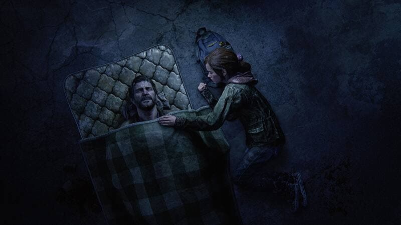 Ellie réussit à donner des médicaments à Joel, qui souffre.