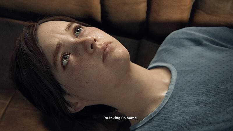 Avec Ellie.
