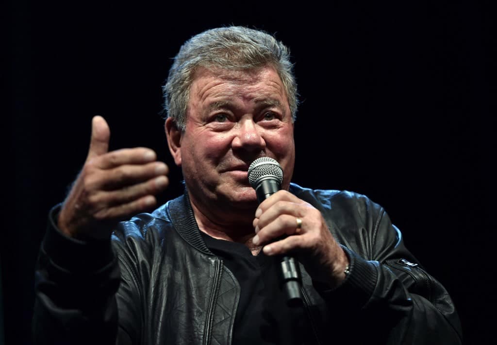 William Shatner, alias Capitaine Kirk.