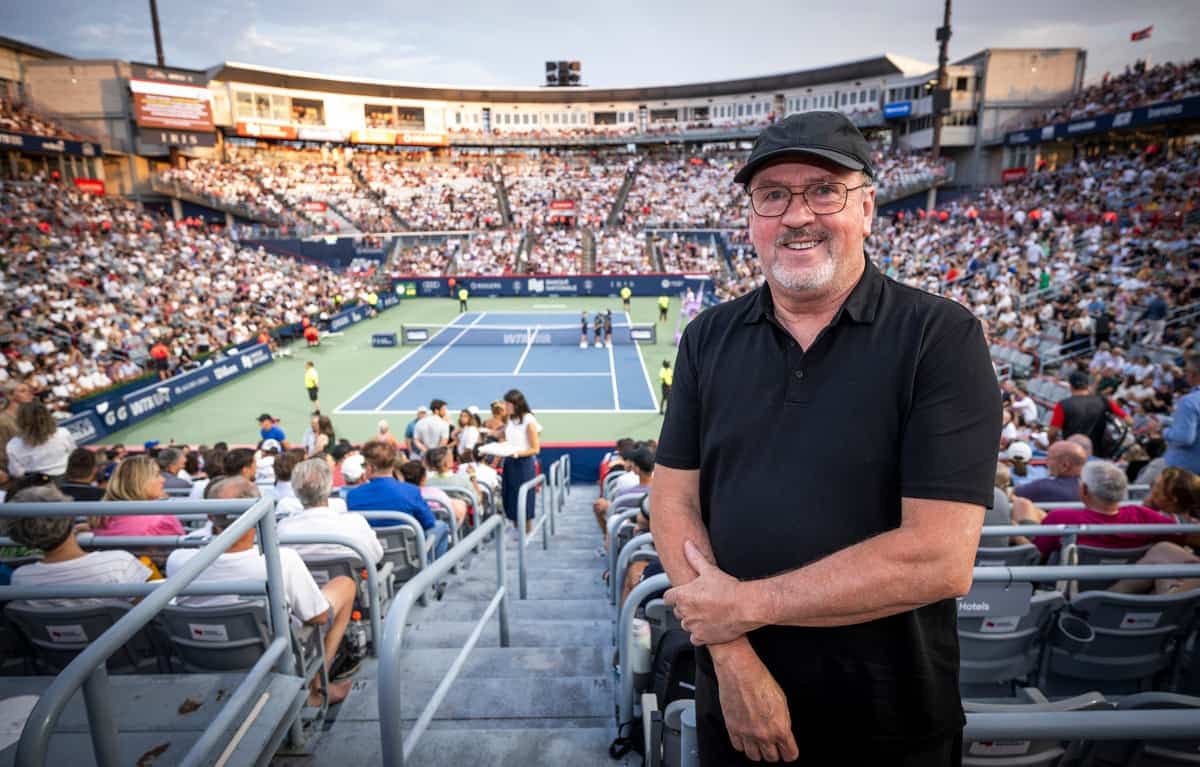 Claude Grégoire a vu pas moins de 850 matchs de tennis à Montréal au cours des 25 dernières années.