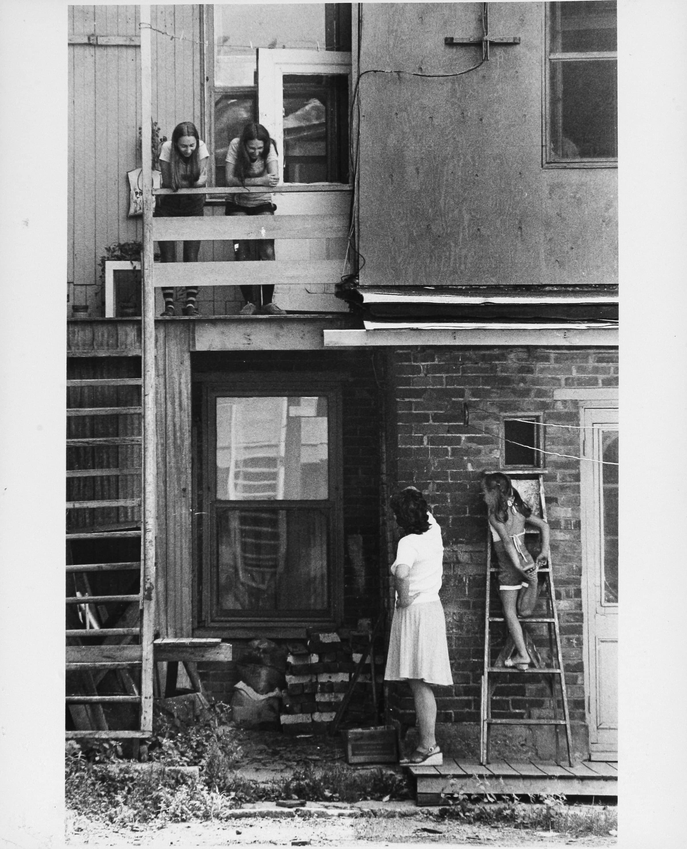 Ruelles, vers 1970.