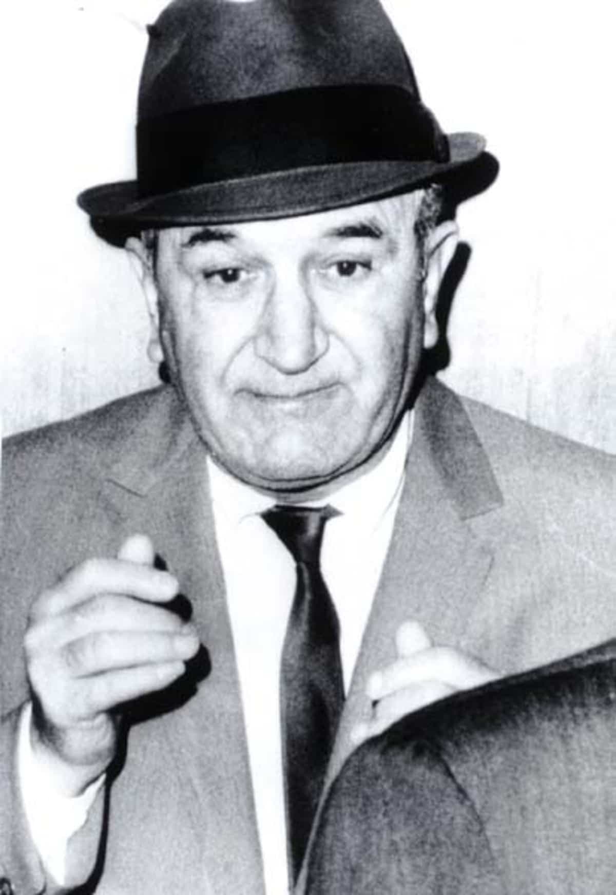 Joseph Bonanno, ke parrain de la mafia de New York au début des années 1900