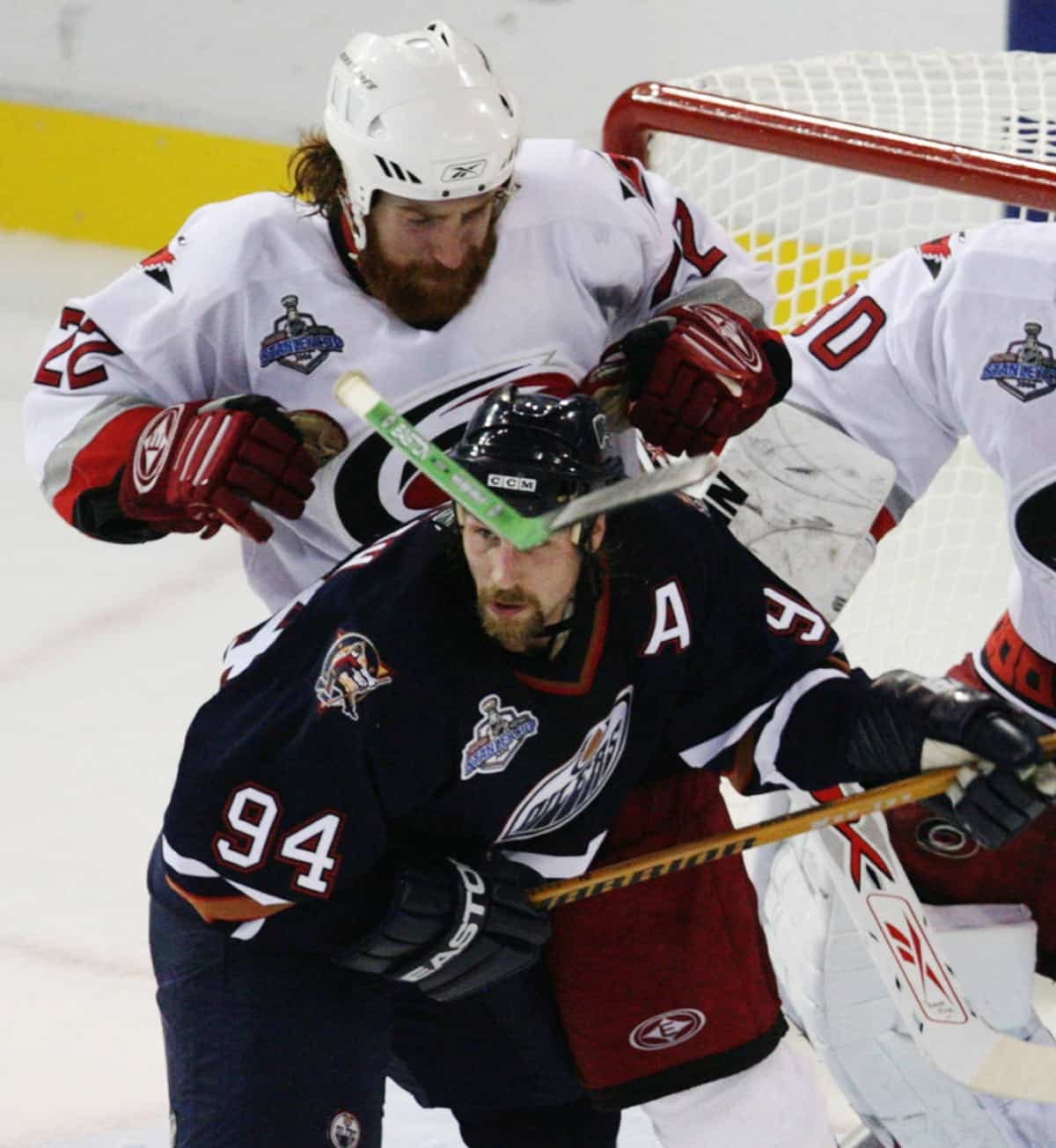 Mike Commodore, à ses beaux jours avec les Hurricanes, en 2006.