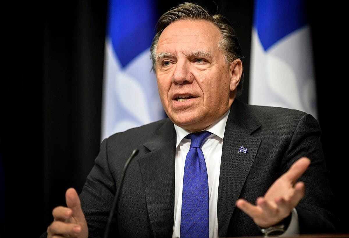 Le premier ministre du Québec, François Legault