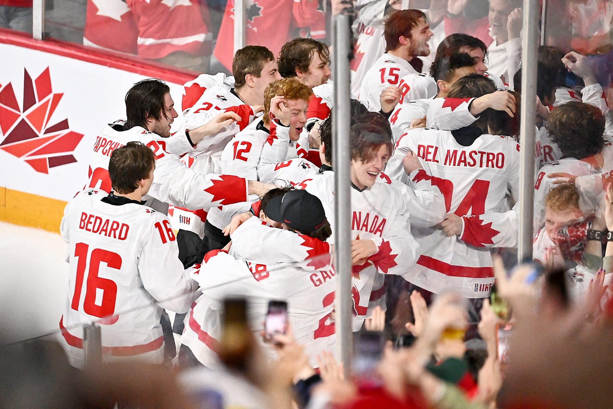 Le Canada a offert un spectacle relevé et fertile en émotion encore une fois cette année au Mondial de hockey junior.