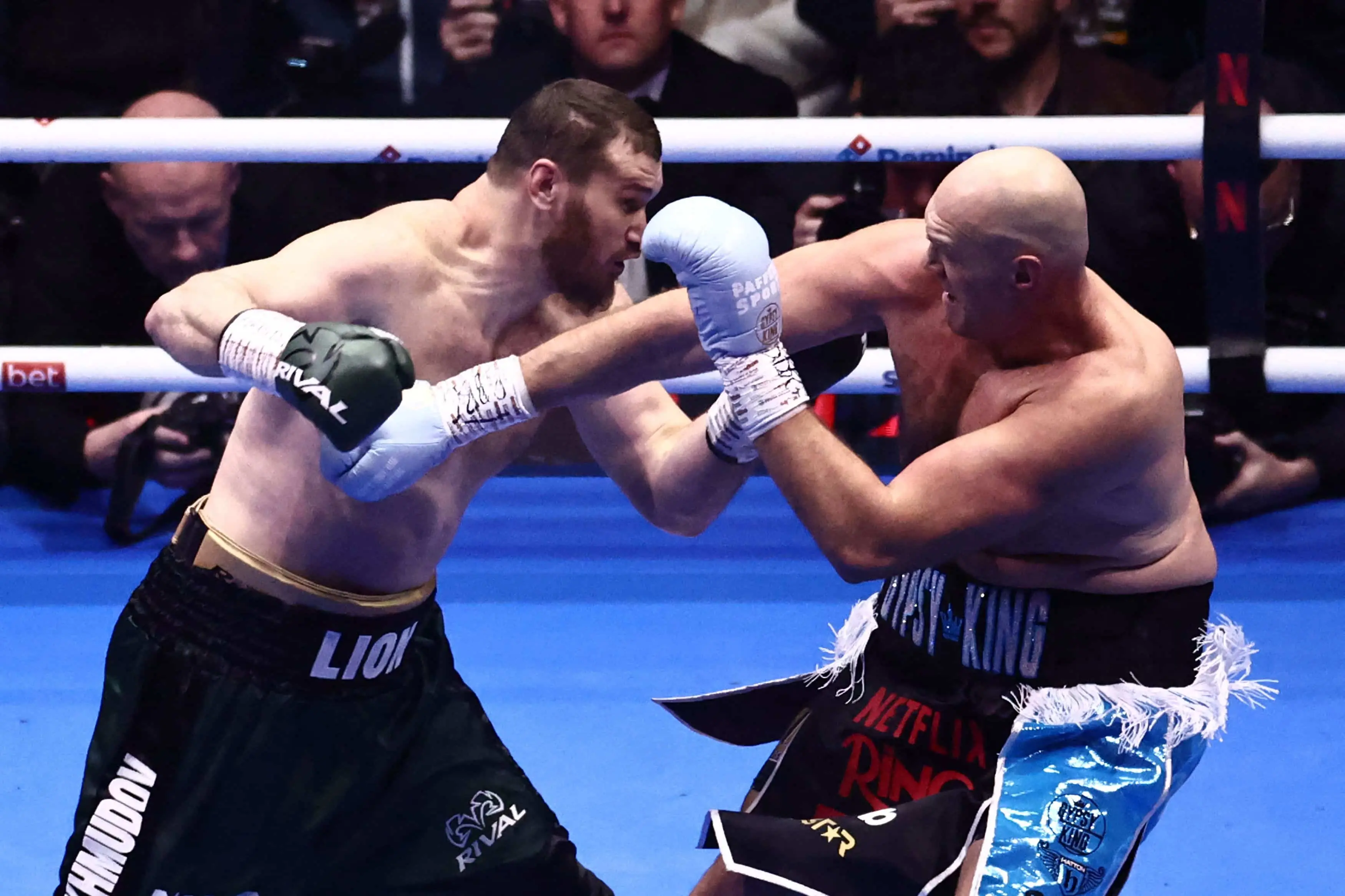 Arslanbek Makhmudov a tenu douze rounds contre Tyson Fury.