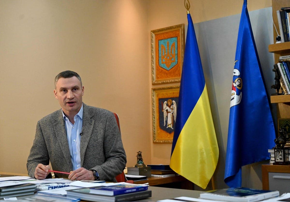 Le maire de Kyïv et ancien champion de boxe Vitali Klitschko.