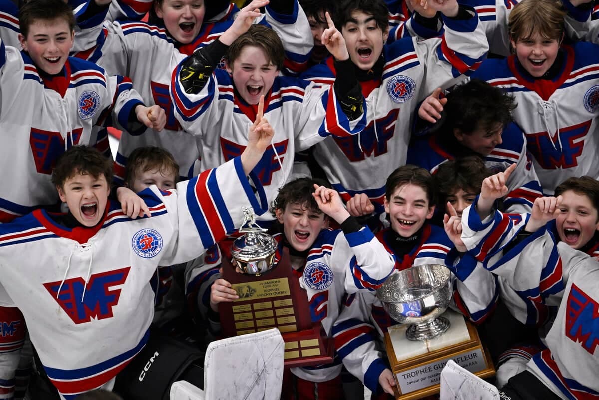 Puissance du hockey pee-wee aux États-Unis, les Rangers de Mid Fairfield ont dominé la classe AAA lors des 12 derniers jours à Québec.
