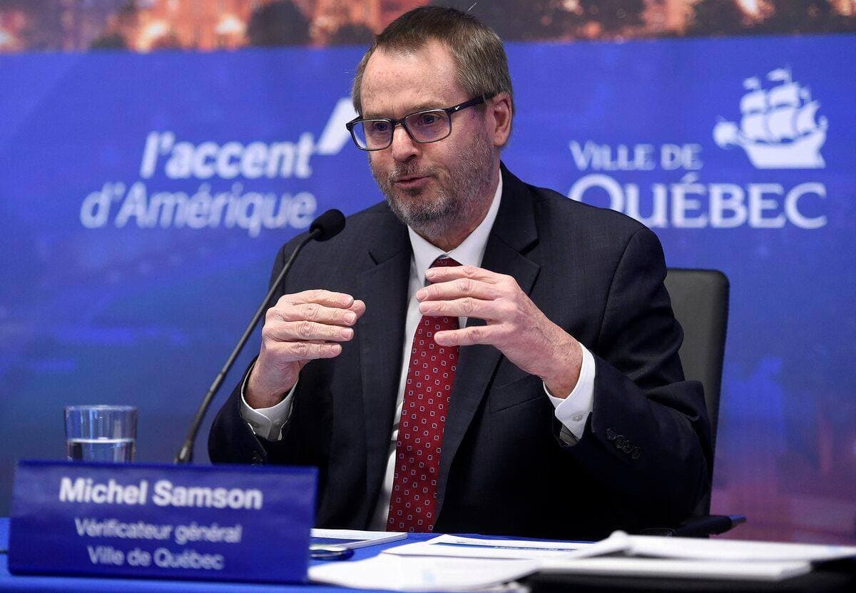 Le vérificateur général de la Ville de Québec, Michel Samson
