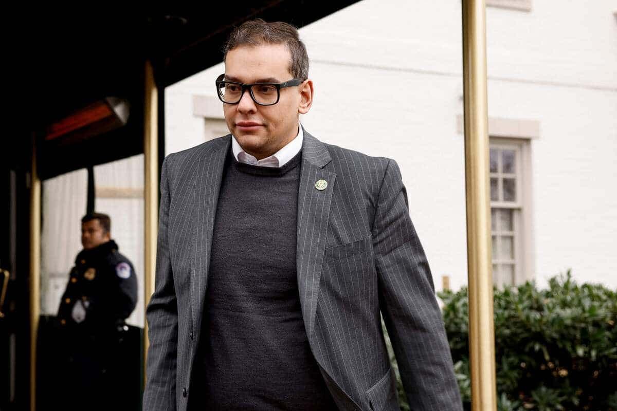 L'élu républicain à la Chambre des représentants, George Santos