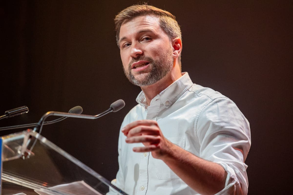 Le chef parlementaire de Québec solidaire, Gabriel Nadeau-Dubois.