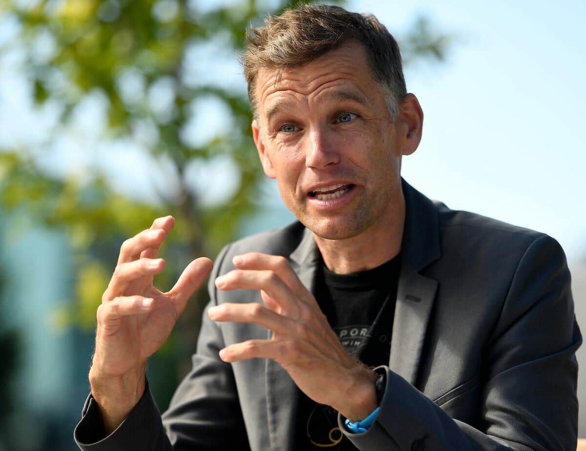 Le chef de Québec forte et fière, Bruno Marchand