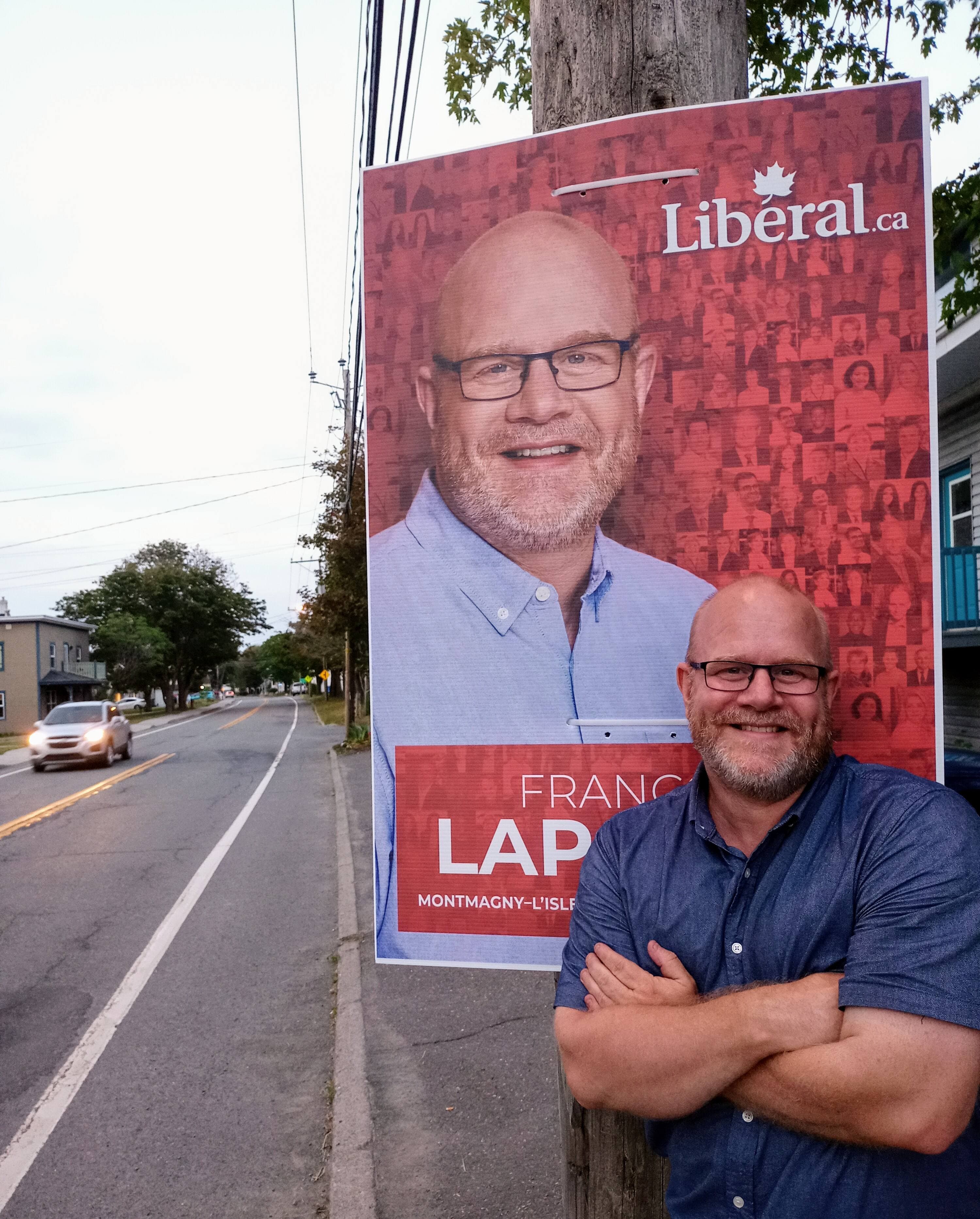 François Lapointe, candidat libéral dans Montmagny-L’Islet-Kamouraska-Rivière-du-Loup.