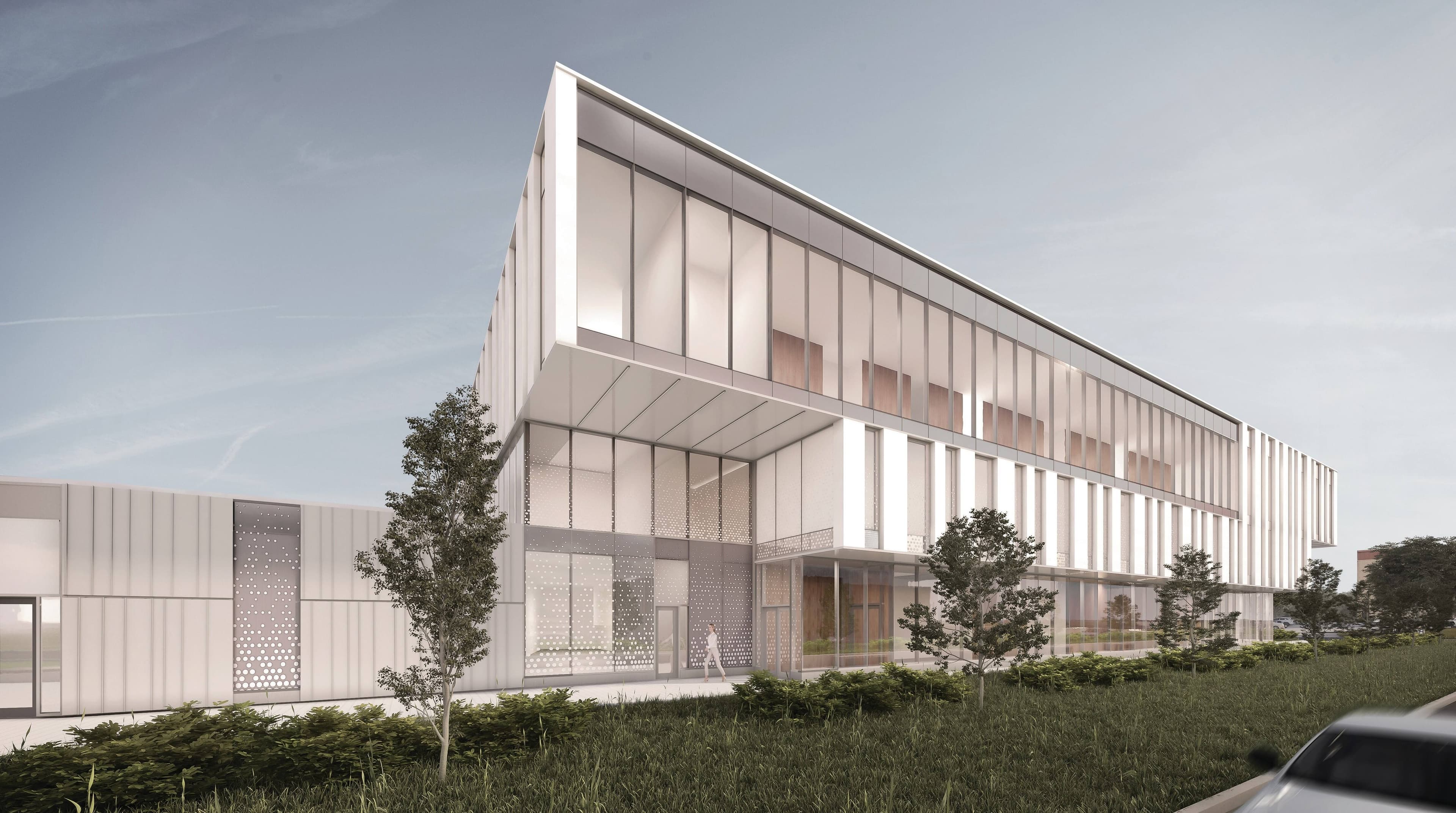 La Ville de Lévis a dévoilé jeudi, le 13 mai 2021, le concept du futur poste de police et maison de justice.