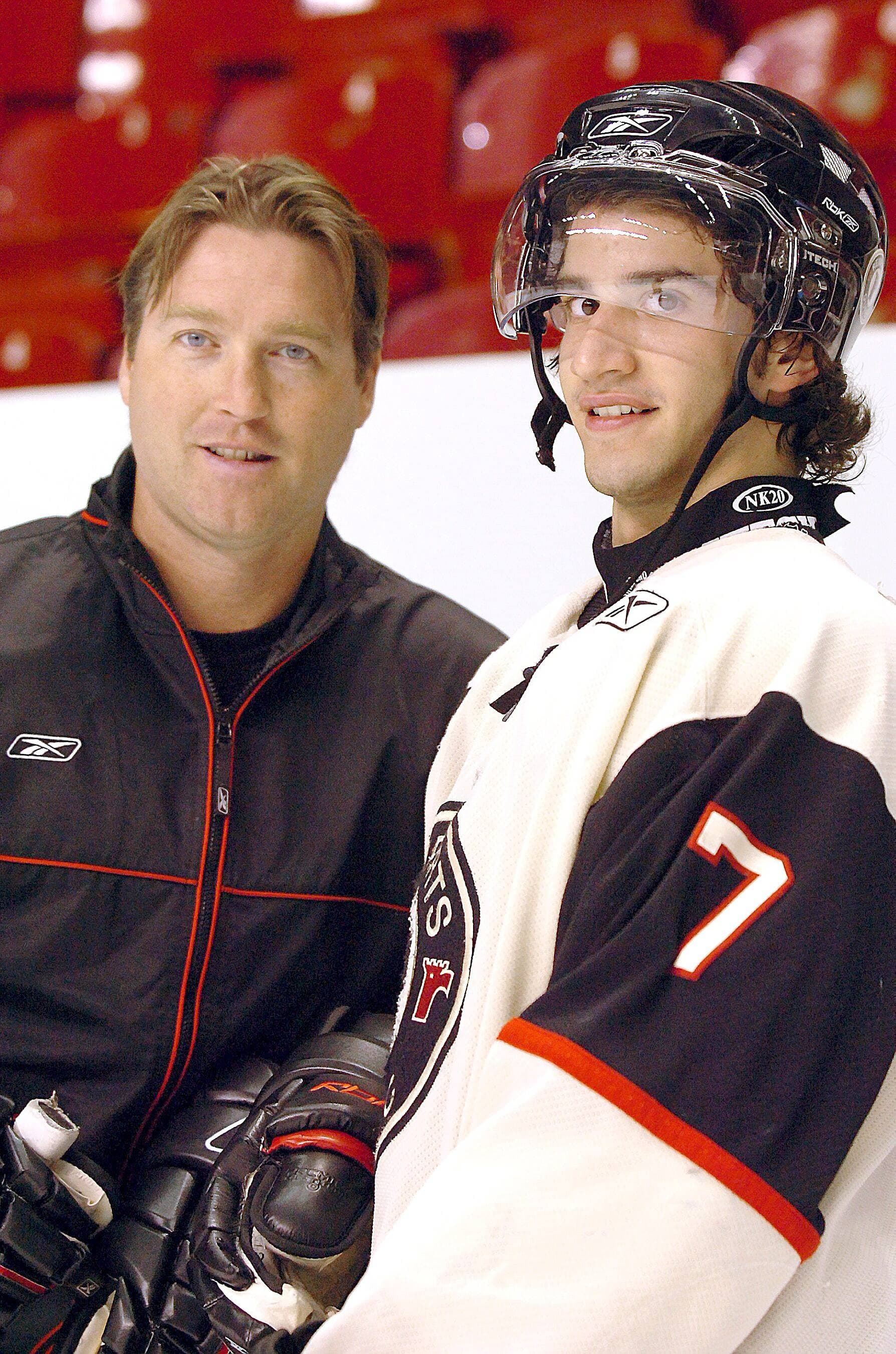 Patrick Roy et Angelo Esposito