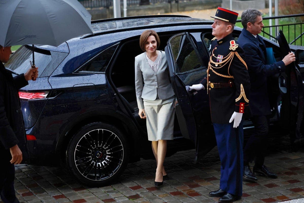 Maia Sandu, présidente moldave | AFP
