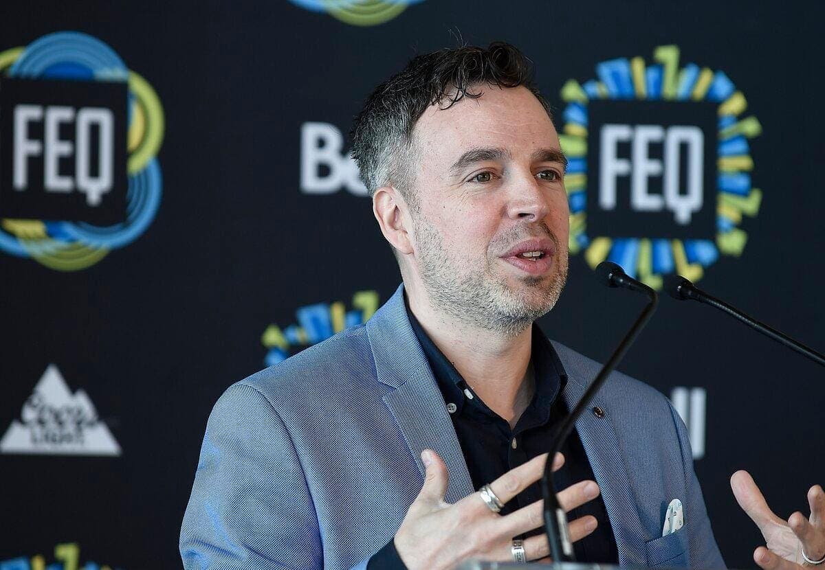 Le directeur de la programmation du Festival d'été de Québec, Louis Bellavance