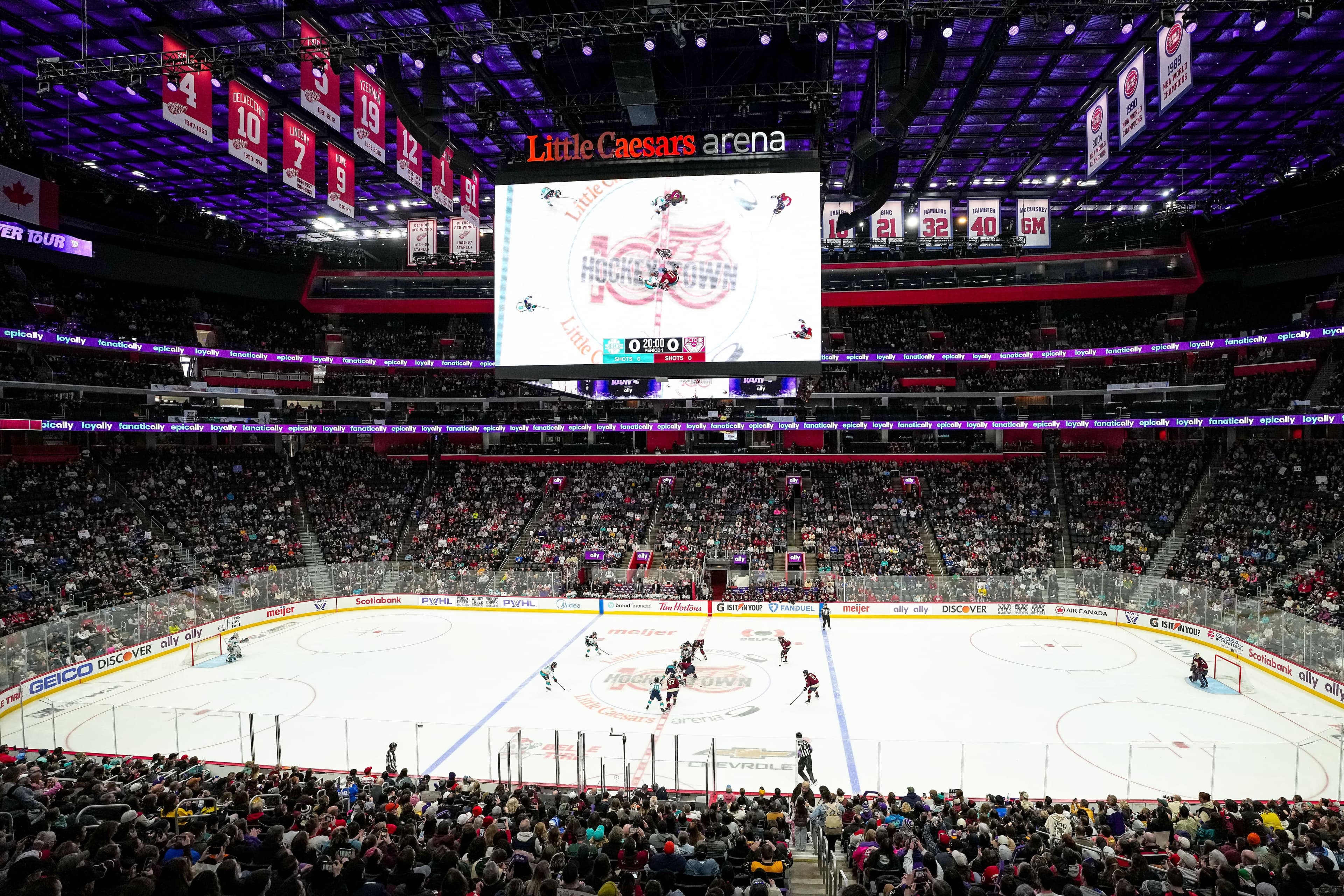La Victoire de Montréal a affronté les Sirens de New York au Little Caesars Arena de Detroit, le 28 mars 2026, dans la LPHF. Ce sera le domicile de l’équipe d’expansion dans le circuit féminin.
Photo fournie par la LPHF