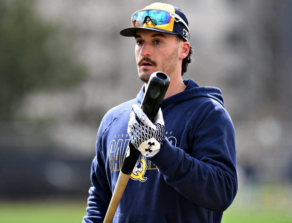 Jean-Christophe Masson a retrouvé le plaisir de jouer au baseball et il souhaite faire sa place chez les Capitales pour poursuivre sa carrière.