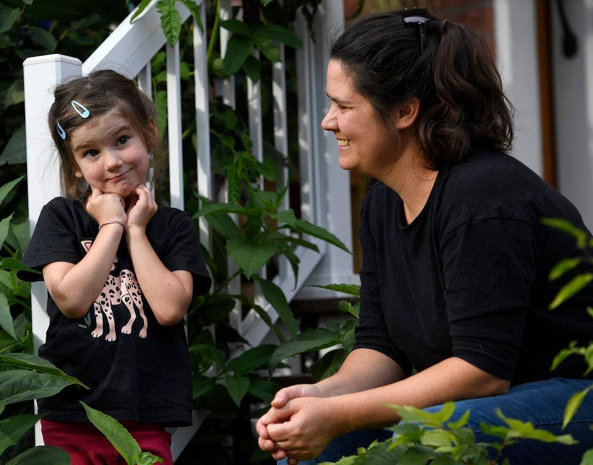 Judith Bouchard et sa fille Anaïs