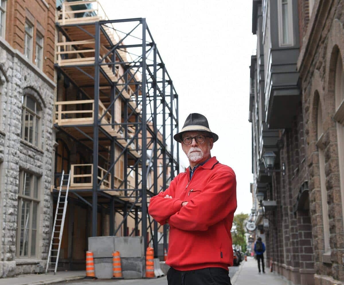 Le président du conseil de quartier du Vieux-Québec–Cap-Blanc–Colline Parlementaire, Alain Samson.