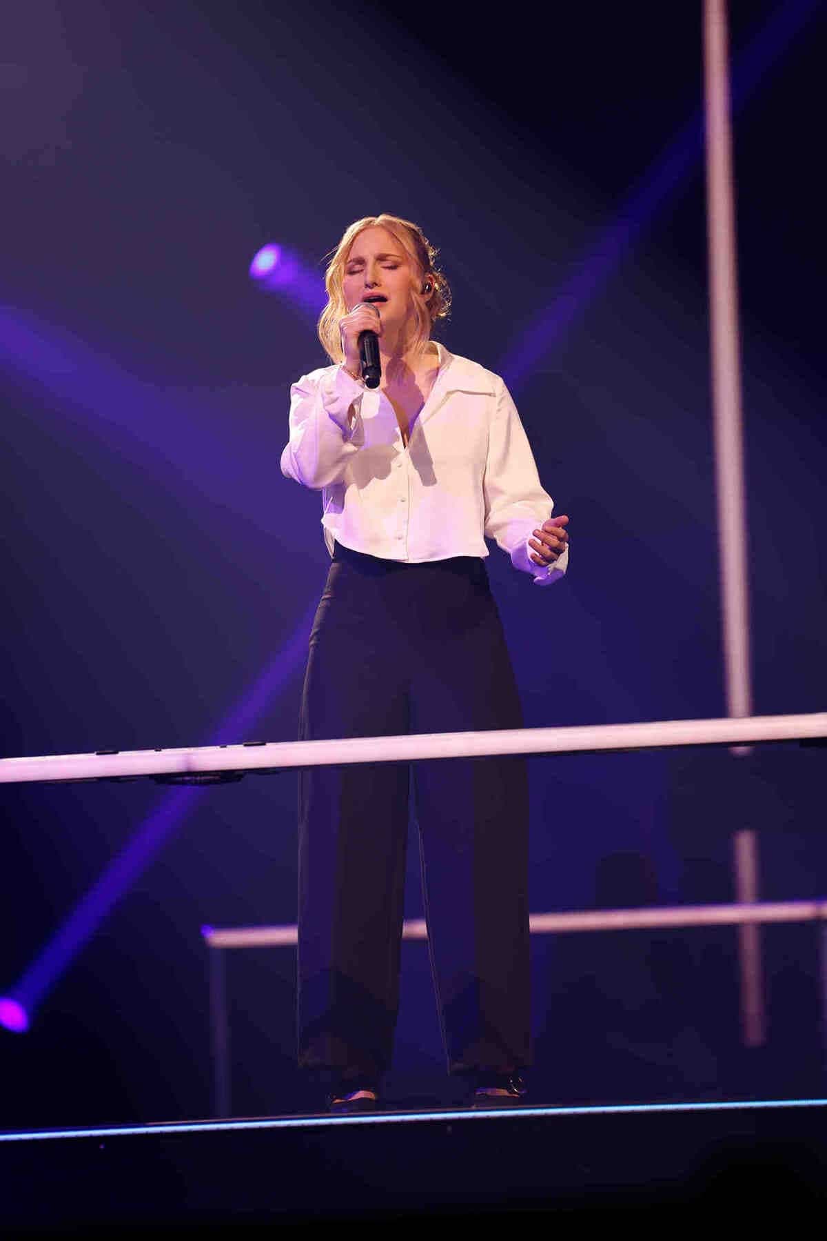 Ange-Élie Ménard à «La Voix».