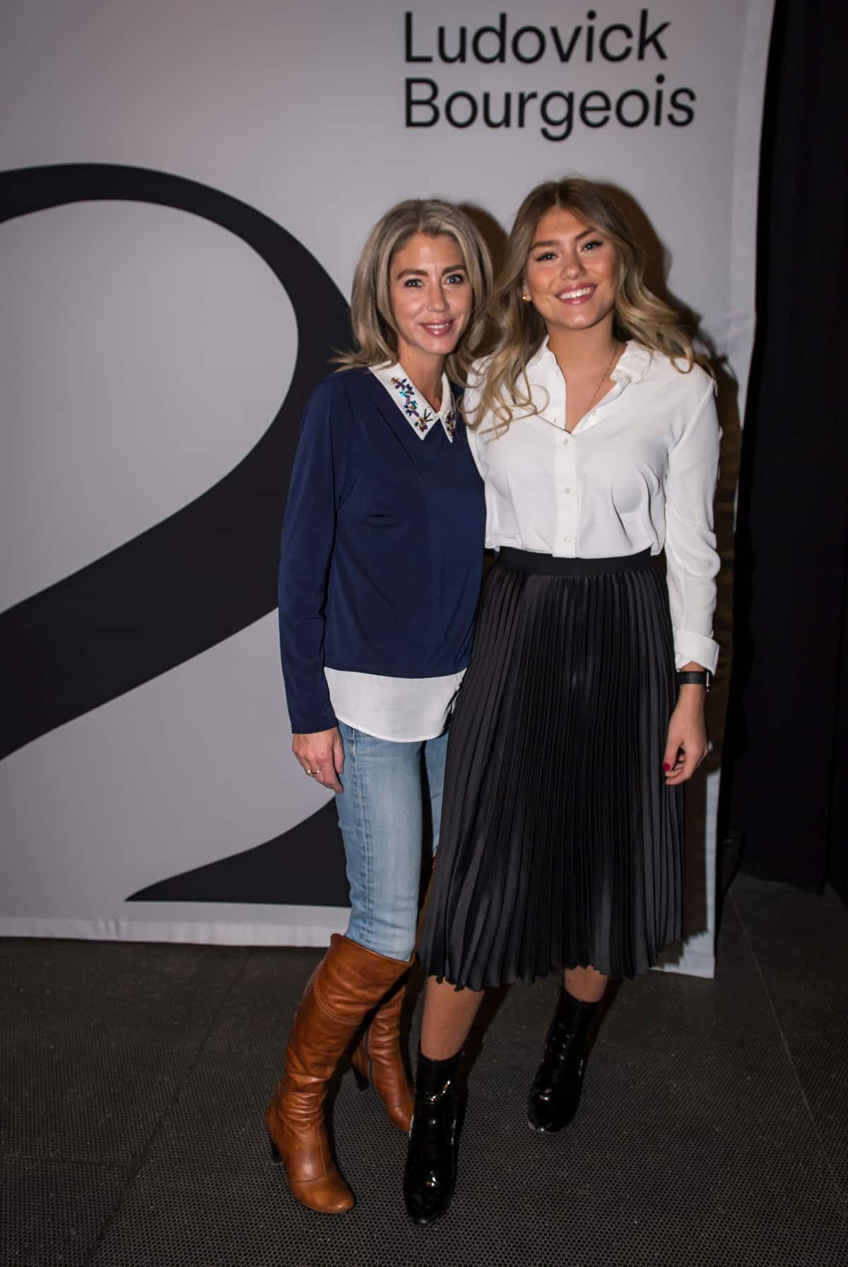 Lancement du deuxième album de Ludovick Bourgeois, l’album 2, au Club Soda, à Montréal, mercredi le 12 février 2020. Sur cette photo: Mélanie Savard et sa fille Marie-William Bourgeois JOEL LEMAY/AGENCE QMI