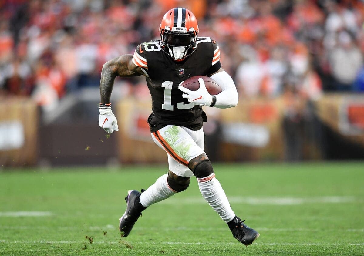 Sean McVay et Les Snead misent le tout pour le tout avec Odell Beckham Jr. (photo) et espèrent qu’il produira comme à ses beaux jours avec les Giants, avec lesquels il a obtenu en moyenne 92,8 verges par match.