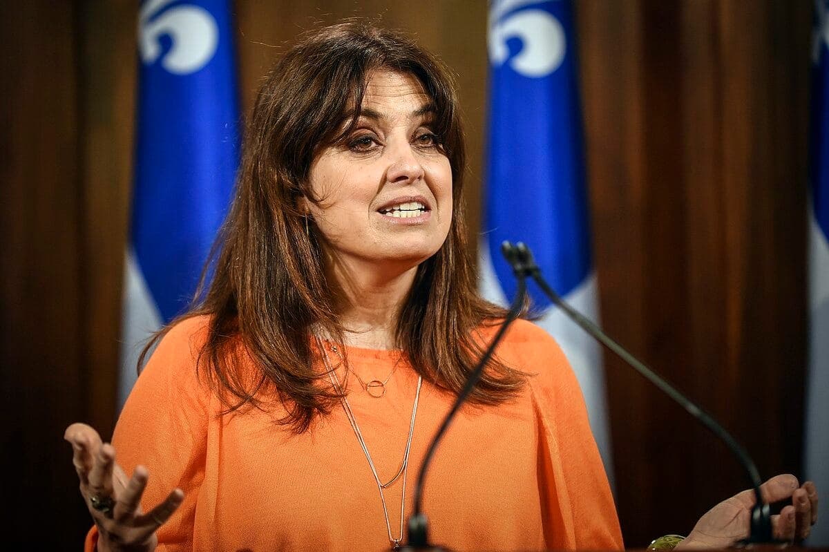 La porte-parole péquiste en matière de justice, Véronique Hivon
