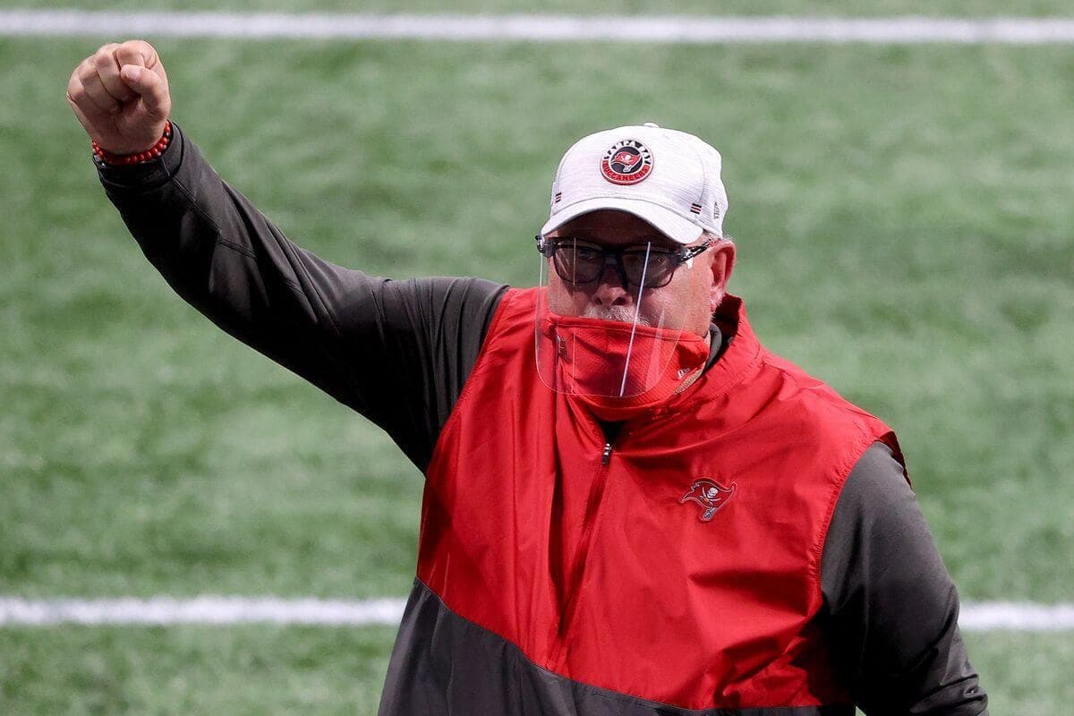 L'entraîneur-chef des Buccaneers, Bruce Arians
