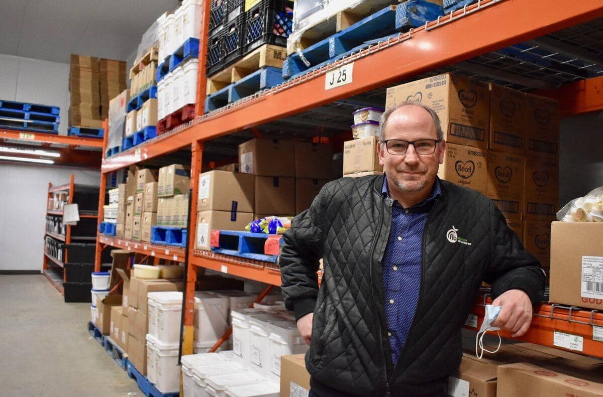 Christian Labrie, directeur des ventes chez FLB Solutions Alimentaires