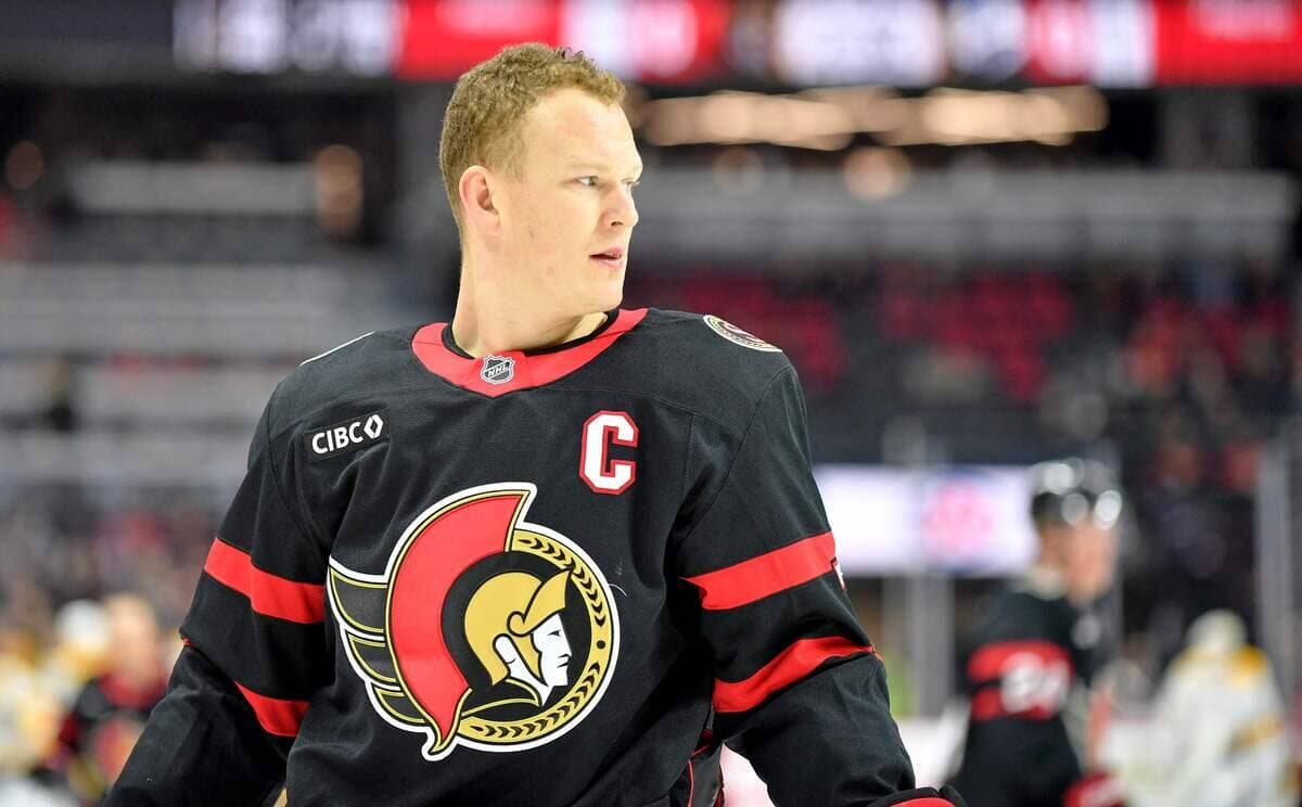 Brady Tkachuk lors d’un match le 7 décembre à Ottawa
