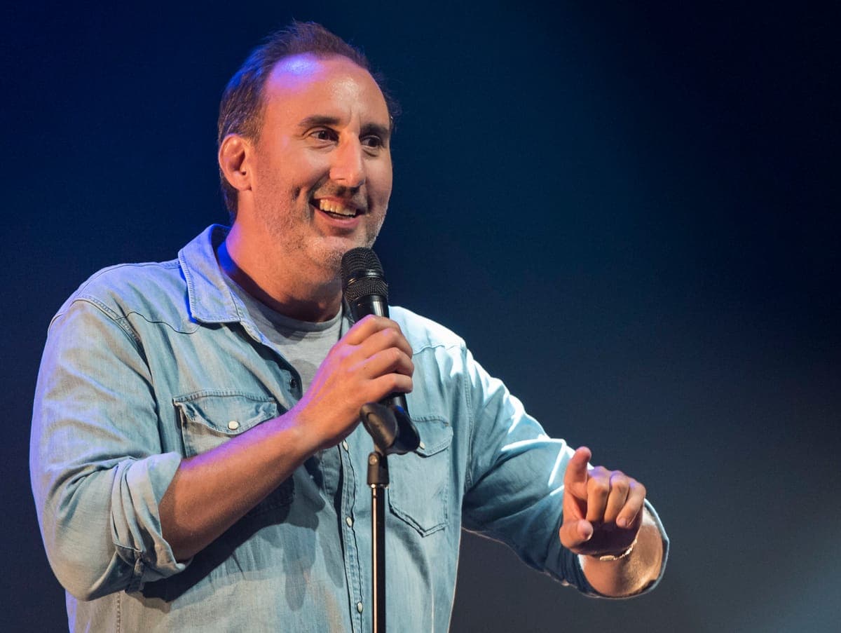 L'humoriste Martin Petit en spectacle.
JOEL LEMAY/AGENCE QMI