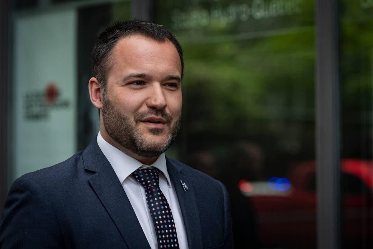 Le ministre de la Culture, Mathieu Lacombe
