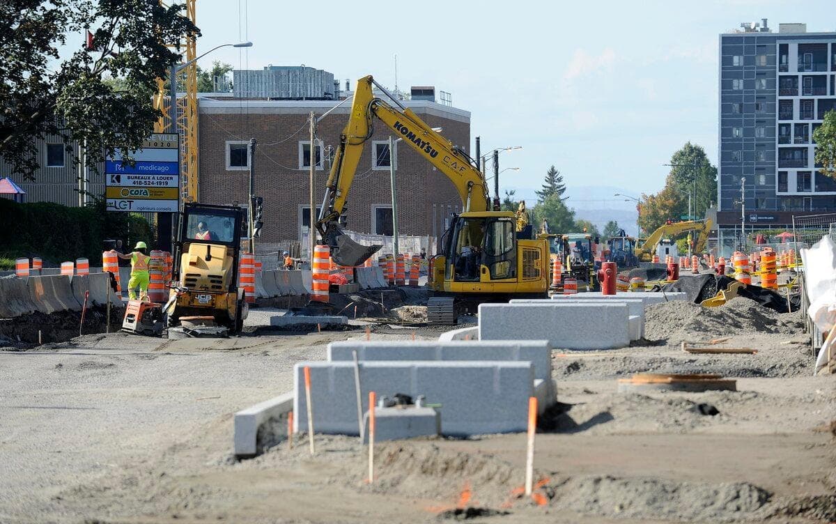 Les travaux réalisés sur la route de l'Église, en 2019, avaient compliqué la vie des commerçants.