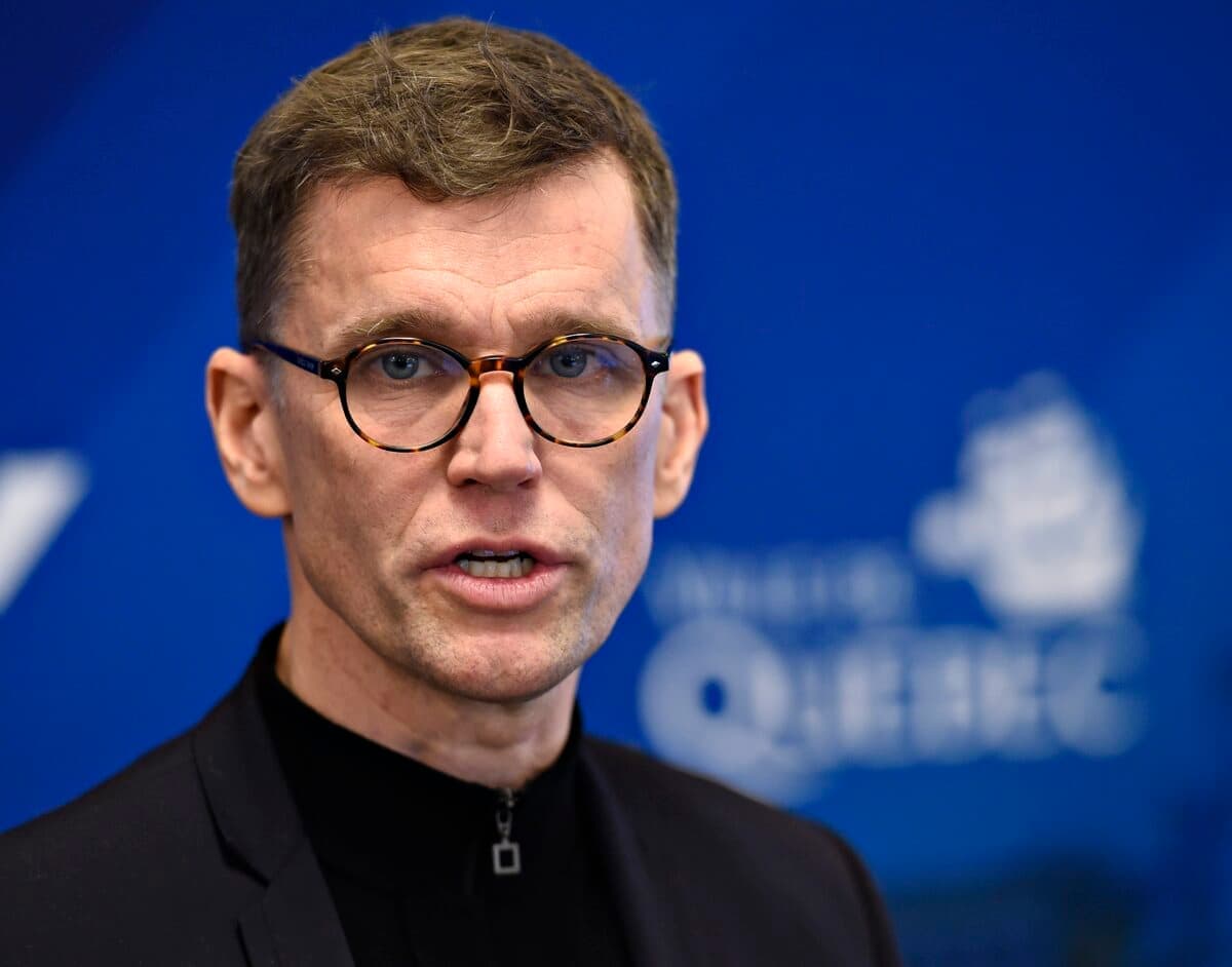 Le maire de Québec, Bruno Marchand