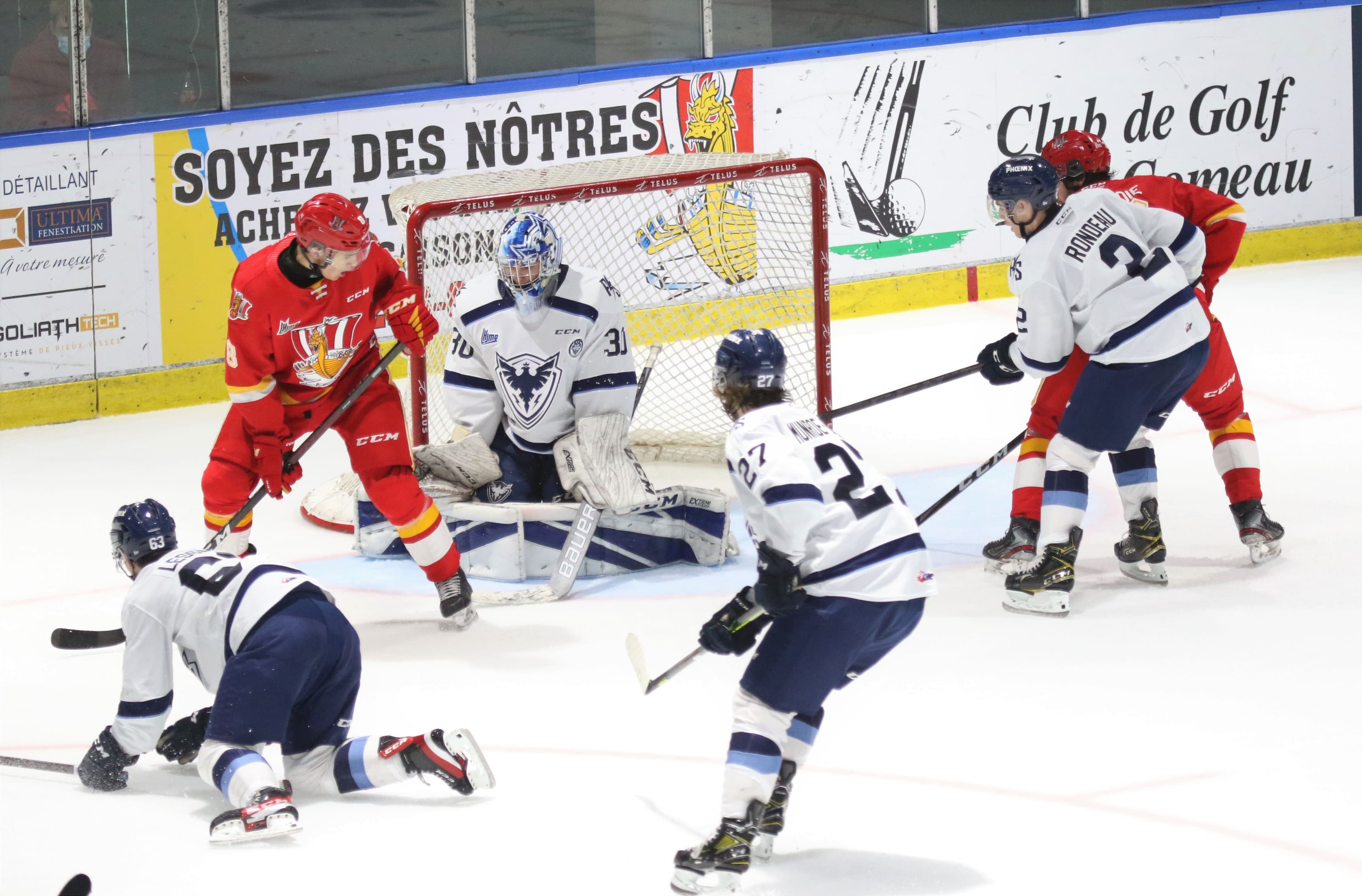 Le Drakkar amorcera une importante séquence de quatre matchs en six jours, mardi soir, quand il croisera le fer avec le Phoenix de Sherbrooke.